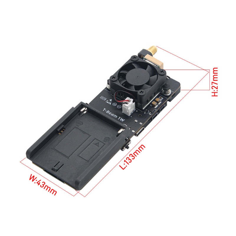 LILYGO® T‑Beam 1W ESP32‑S3 LoR - Esp32 S3 Development Board Lot ulasan dan harga
