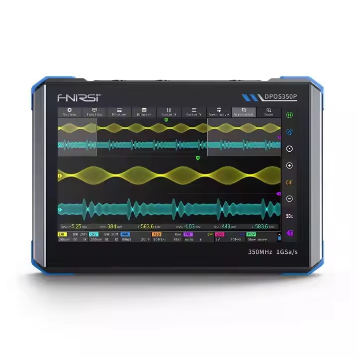 FNIRSI DPOS350P 4-IN-1 350MHz  - Signal Generator Spectrum Analyzer ulasan dan harga
